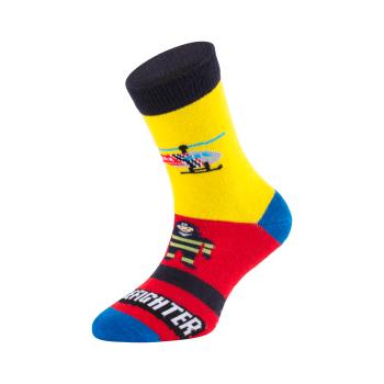 6 Paar TippTexx 24 Kinder Socken Feuerwehr